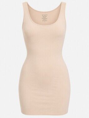 Assets By Spanx Beige Seamless Shaping Tank